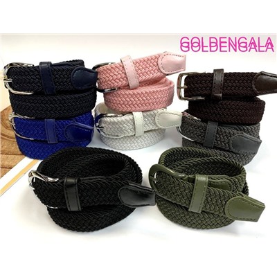 Ремень-резинка женский 2,5 см Р20 черный