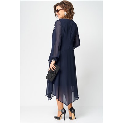 Платье EVA GRANT 7122В синий