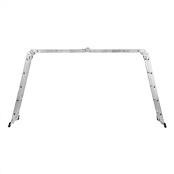 Лестница шарнирная алюминиевая, 2 х 4 + 2 х 5, Сибртех