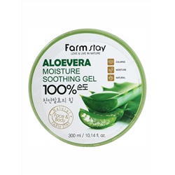 Farm Stay Многофункциональный гель с экстрактом алоэ вера / Aloevera Moisture Soothing Gel, 300 мл