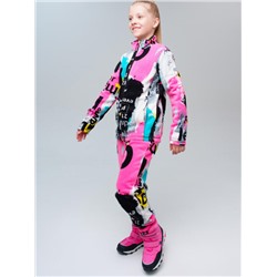 Комплект для девочки: куртка и брюки флисовые