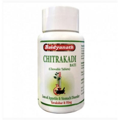 Читракади Бати Бадьянатх, Chitrakadi Bati Baidyanath, 80 таб