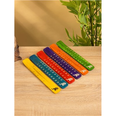 Подставка под благовония «Слон», 25.5 см, дерево, МИКС