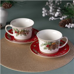 ЧАЙНЫЙ НАБОР LEFARD "CELEBRATION" НА 2 ПЕР. 4 ПР. 250 МЛ (КОР=12НАБ.)