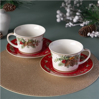 ЧАЙНЫЙ НАБОР LEFARD "CELEBRATION" НА 2 ПЕР. 4 ПР. 250 МЛ (КОР=12НАБ.)