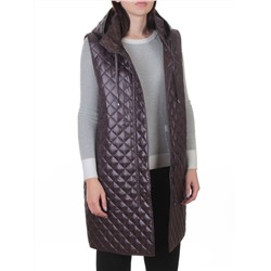 802 DK. VIOLET Жилет утепленный женский (50 гр. синтепон)