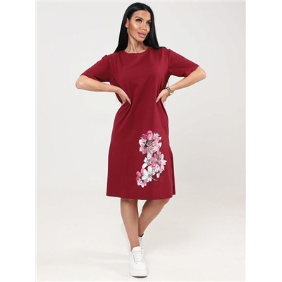 Туника Антуриум бордовый ИвК