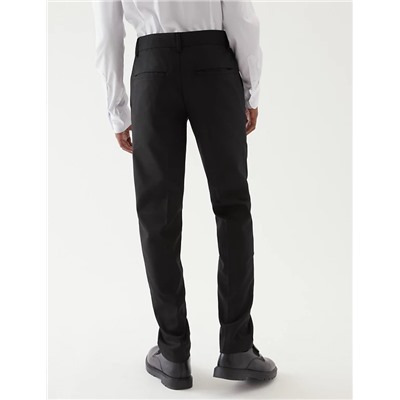 Boys' Skinny Leg Longer Length Trousers (2-18 Yrs)