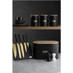 Емкость для хранения чая Otto черная 1,4 л