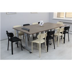 Стул SHT-S85 пластиковый
                        оранжевый / бежевый