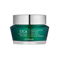 Крем для лица успокаивающий с центеллой азиатской DERMA REPAIR CICA CREAM, Dr. CELLIO, 50 мл