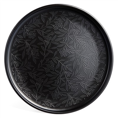 НАБОР ТАРЕЛОК ОБЕДЕННЫХ  BRONCO "CHOICE BLACK" 26,5 СМ 4ШТ