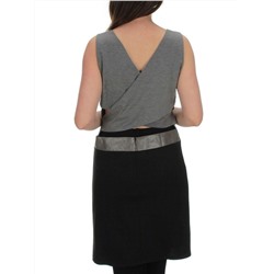 M07 BLACK/GRAY Платье женское (100% хлопок)