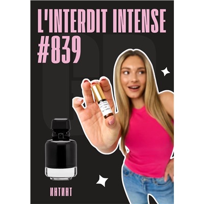 L'interdit intense / GET PARFUM 839