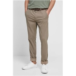 Spodnie męskie slim fit kolor beżowy