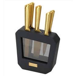 195-008 Набор ножей 5пр. на подставке в под.уп.(х6)