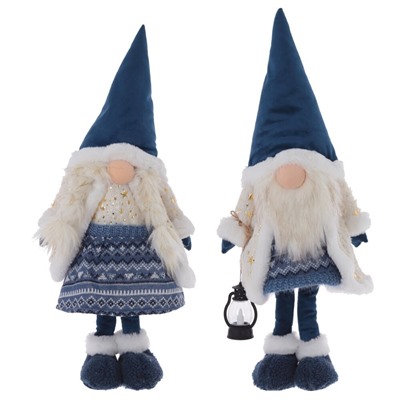 GAEM Игрушка набивная с подсветкой "Гном", L22 W18 H59/42 см, 2в.