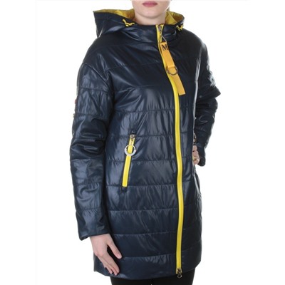 B19102 DK. BLUE Пальто демисезонное женское Aikesdfrs