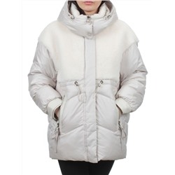 350-X28 LT. BEIGE Куртка зимняя женская (200 гр. холлофайбер)