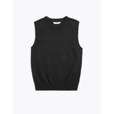 Unisex Pure Cotton School Tank Top (2-18 Yrs)