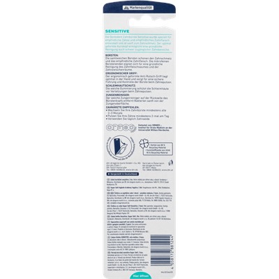 Dontodent Zahnbürste sensitive super soft Зубная щётка супермягкая для чувствительных зубов Набор 2 шт.
