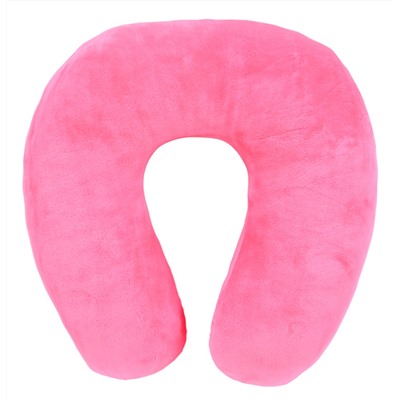 Антистрессовая подушка Турист (для шеи) велюр (арт.14аств01ив)