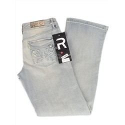 MK1555 GRAY/LT. BLUE Джинсы женские