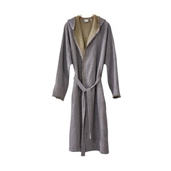 Халат Велюровый Мужской (XXL) Alicia Antrasit Bay XXlarge Bornoz- EcoCotton