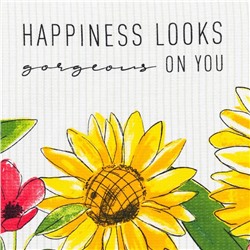 Полотенце кухонное Доляна Happiness looks 35х60 см, 100% хлопок, 160г/м2