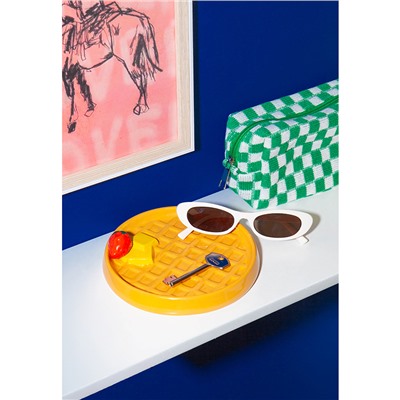 Поднос декоративный, Good Morning, Waffle, Ø18,5 см