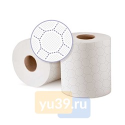 Бумажное полотенце BELUX PRO, 2 сл., 150 метров, с тиснением соты, втулка