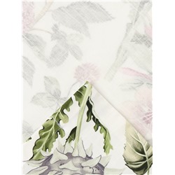 Комплект штор для кухни с подхватами Organic home, 150×180 см-2 шт., репс 210 г/м².100%хл