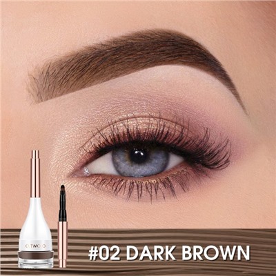 Гель для бровей O.TWO.O № 2 Dark Brown 5 g