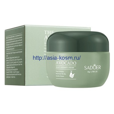 Питательный крем для лица Sadoer с маслом авокадо (40985)