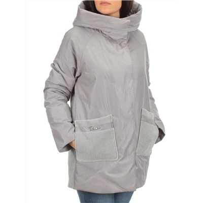 2348 GRAY Куртка демисезонная женская (тинсулейт)