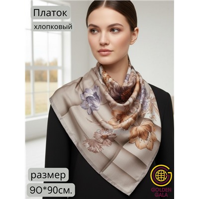 Платок женский из хлопка премиум Артикул: СУ2504/2