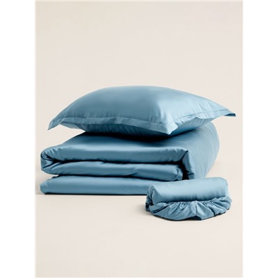 Наволочка SL Home Tencel 70*70+3 см , цв. серо-голубой