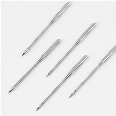 Иглы для бытовых швейных машин, универсальные, №100/16, 5 шт.