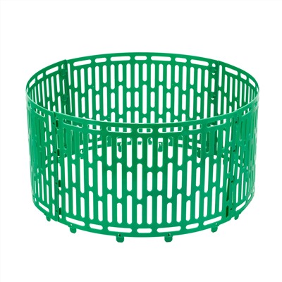 Протектор для защиты стволов деревьев, комплект 4 шт., зеленый Palisad