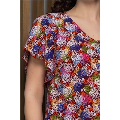 Платье Мелодия любви (мультиколор) П13365-4М