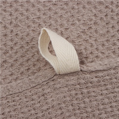 Полотенце SL HOME Home collection, коричневое, 38×65 см, лён 29%, хлопок 71%, плотность 215 г/м²