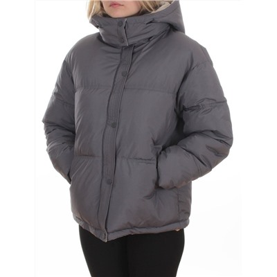 S24-292 GRAY Куртка зимняя женская (150 гр. холлофайбер)
