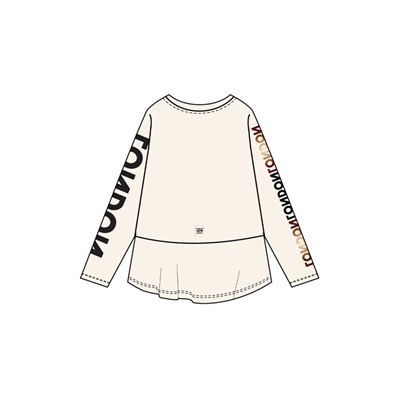 Лонгслив для девочки