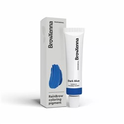 Пигмент для бровей: цвет Темно-синий (15 мл), RainBrow Coloring Pigment Dark Blue, произв. BrowXenna