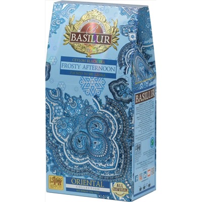 BASILUR. Новый год. Восточная коллекция. Морозный день 100 гр. карт.пачка