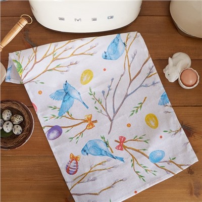 Полотенце Доляна Happy Easter 35×60 см МИКС
