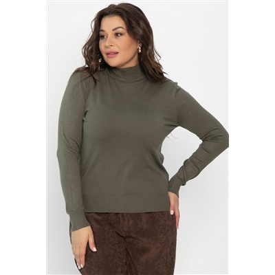 Водолазка Осенняя история (хаки) Б14547-20М