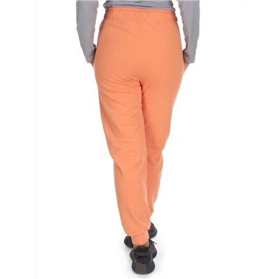 Q-02 ORANGE Брюки спортивные женские (85% хлопок, 15% полиэстер)