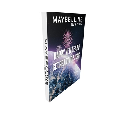 Maybelline New York Adventskalender 2025 Happy Holidays, Адвент-календарь, 31 бьюти-сюрприз