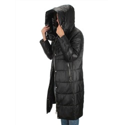 S21119 BLACK Куртка зимняя женская (150 гр. холлофайбера)